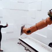 Auglýsing fyrir Samsung tekin upp hjá Keili