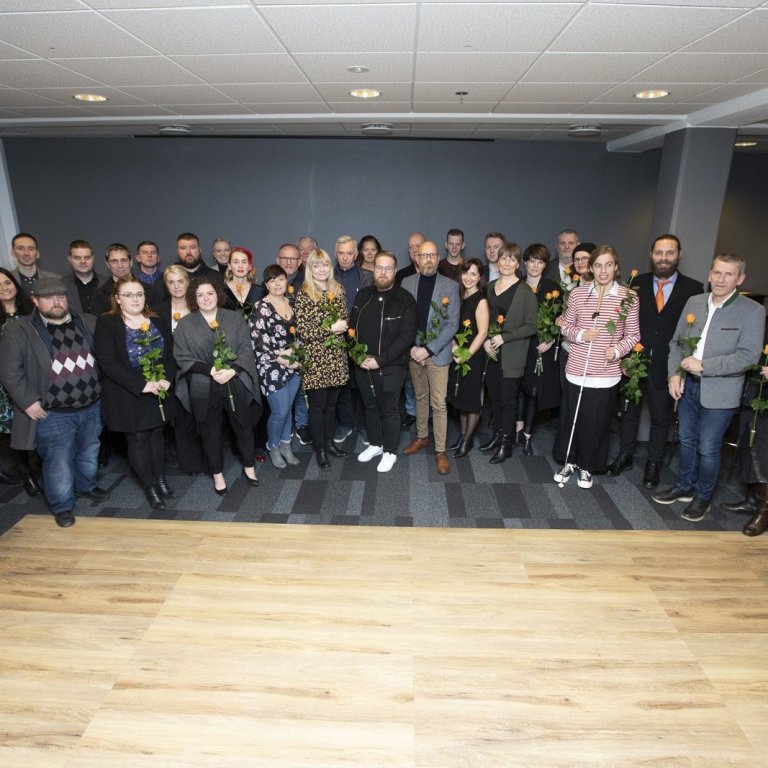 Frá úthlutun Uppbyggingarsjóðsins 12. desember 2019