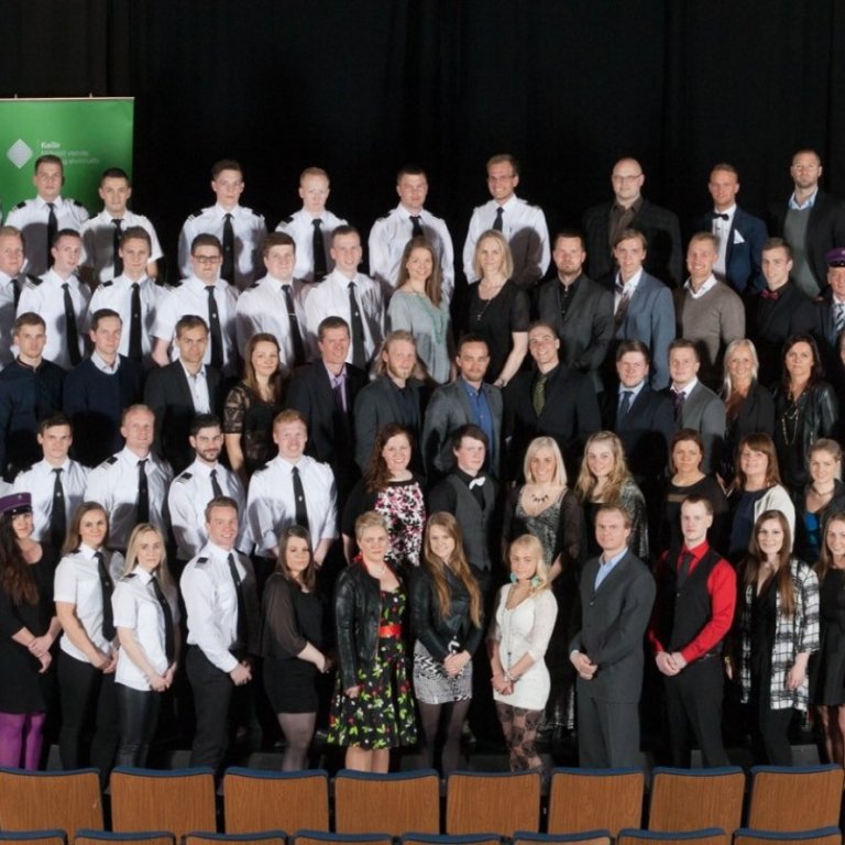 Útskriftarhópur Keilis á Ásbrú